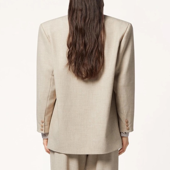 NWT. MVP WARDROBE OVERSIZED BOYFRIEND STYLE BLAZER - Picture 5 of 10